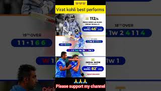 virat kohli best performs hd indiancaptain sports viratkohli viralvideo AmitSharmah7h [upl. by Yank]