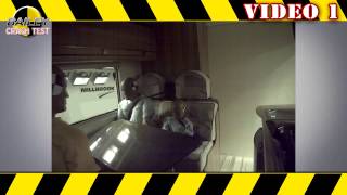 Bailey Crash Test  Video 1  from MMM Magazine and Which Motorhome [upl. by Natanoy964]