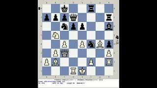 Chekhov Valery A vs Shabalov Alexander  URS Chess SF 1988 Riga Latvia [upl. by Ocana]