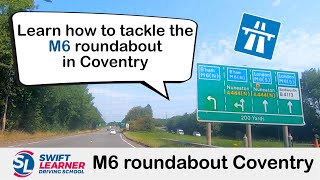 M6 Roundabout in Coventry  Full Commentary [upl. by Hogen566]