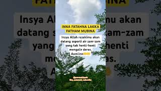 Insyaallah rezeki mengalir deras seperti air shorts dakwah doa hadis quotes dzikir fyp [upl. by Ojyram]