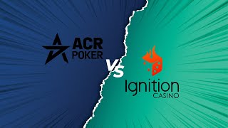 Americas Cardroom vs Ignition Poker  Where To Play ♣️ [upl. by Jerold]