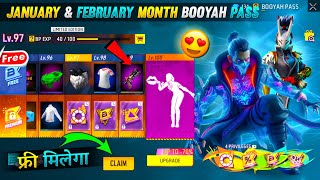 Next January amp February Booyah Pass 🤯🥳 Next Booyah Pass Free Fire  December Booyah Pass Free Fire [upl. by Sidwohl]