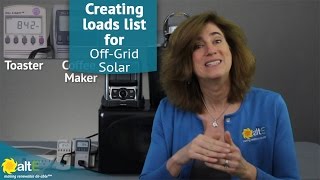 KillaWatt Meter Creating an accurate loads list for offgrid solar [upl. by Rainer]