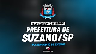 CONCURSO SUZANOSP  PLANEJAMENTO DE ESTUDOS [upl. by Dotty]