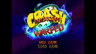 Walkthrough  Crash Bandicoot 3 Warped  105 completion  All Gems Levels and Platinum Relics [upl. by Eniarrol]