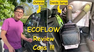 Ecoflow Wave 2 Review  The NOT So Perfect [upl. by Couhp155]