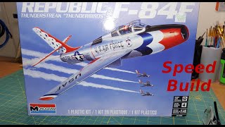 Monogram  Republic F84F Thunderstreak quotThunderbirdsquot [upl. by Vedette]