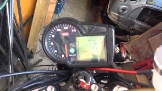 aprilia pegaso 650 test 2 nuova strumentazione [upl. by Liartnod795]