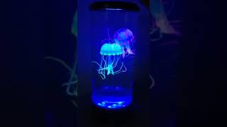 LED Jellyfish Lava Lamp  16 ColorChanging Jellyfish Aquarium Mood Light  avsonlinestores [upl. by Halivah803]