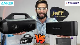 ANKER SOUNDCORE MOTION BOOM 30W Vs TRONSMART MEGA PRO 60W Qual é a melhor Caixa de som Duelo [upl. by Ahsimat]