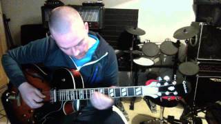 Kenny Burrell  Kennys Sound Guitar Solo Cover  Transcription [upl. by Suiramed]