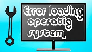 Error loading operating system ошибка при включении [upl. by Nwahsiek667]