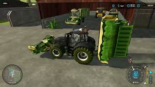 FS22  GRASSLANDS 22 27  KRONE BIG M MOWER MAKES A DEBUT AT THE FARM [upl. by Gonzalo]