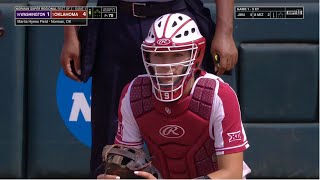 1 Oklahoma sv 16 Washington Game 1  Women Softball May 282021 [upl. by Ydoow856]