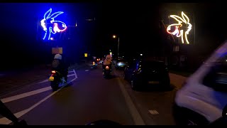 De LichtjesRoute van Eindhoven met de Motor  Masked Shenanigans [upl. by Mead779]