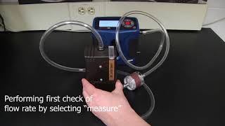 Personal Air Sampling Pump Calibration [upl. by Artkele321]