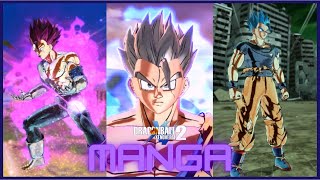 CAC All DBS Manga EPIC TransformationsAwoken Skills  Dragon Ball Xenoverse 2 Mods [upl. by Acisseg121]