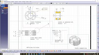 Catia v5 072 Drafting [upl. by Adnawuj]