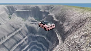 5 Most Epic Car Jumps You Wont Believe Happened in BeamNG Drive [upl. by Orest]