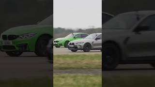 BMW M3 vs 700hp BMW M3 dragrace youtubeshorts bmwm3 shortvideo shorts ytshort credit Carwow [upl. by Inobe]