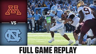 Minnesota vs North Carolina Full Game Replay  2023 ACC Football [upl. by Tichonn]