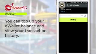 ActiveSG  eWallet [upl. by Niamjneb567]