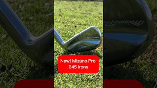 First swings with the new Mizuno Pro 245 irons [upl. by Kampmann477]