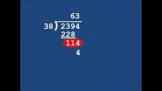 Long Division With Two Digit Divisor [upl. by Idissak678]