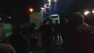 Swindon Fans Arriving At Oxford United [upl. by Sarette]