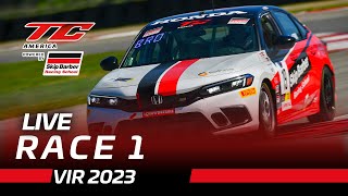 LIVE  Race 1  Virginia  TC America powered by Skip Barber [upl. by Stelu]