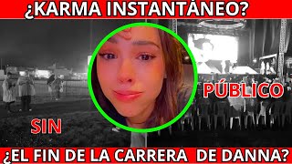 ¿LA CAIDA DE Danna Paola en polémica por su concierto vacío NO llego ni a 300 personas [upl. by Seavey]