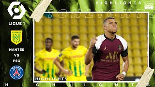 Nantes 0  3 PSG  HIGHLIGHTS amp GOALS  10312020 [upl. by Gerge]