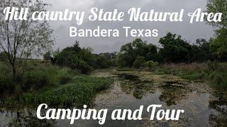 Hill Country State Natural Area Bandera Texas Camping and tour [upl. by Giglio9]