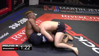 Shamrock Mayhem Fight 08 Erion Zekthi vs Cortavious Romious [upl. by Oiceladni]