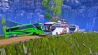 most dangerous in the world eps54 ETS2 152 ets2 extreme dangerousroad halloween [upl. by Chaworth]