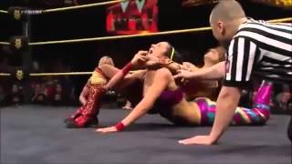 Sasha Banks Finisher Back Stabber into Cross Face [upl. by Aicarg]