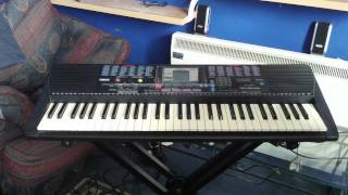 Yamaha PSR220 Keyboard 16 Demonstration Songs [upl. by Elbart]