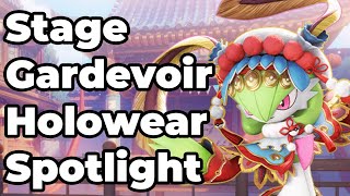 Stage Style Gardevoir  HolowearSkin Spotlight Pokémon UNITE [upl. by Elburr570]