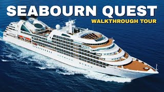 Seabourn Quest  Full Ship Walkthrough Tour  4K  2024 [upl. by Elish777]