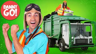 quotGimme That Garbagequot 🚛 💪 Garbage Truck Song  Danny Go Dance Songs for Kids [upl. by Bernat]