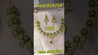 Beautiful jewellery collection 312 jewellery gold onegramgold [upl. by Collins]