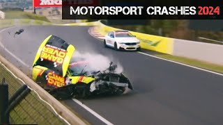 Motorsport Crash Compilation 2024 March Part 5 [upl. by Lisandra]