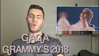 LADY GAGA GRAMMYS 2018 REACTION Joanne  Million Reasons [upl. by Jenne]