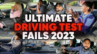 Ultimate Driving Test Fails Compilation 2023 [upl. by Ynnob]