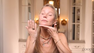 Gwyneth Paltrows Less Is More Skincare Routine [upl. by Ecirtahs]