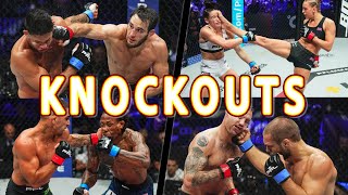 Top MMA Knockouts 2024 [upl. by Aklam]