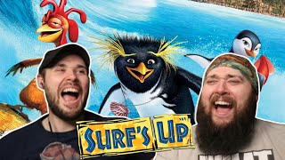 SURFS UP 2007 TWIN BROTHERS FIRST TIME WATCHING MOVIE REACTION [upl. by Virgil965]