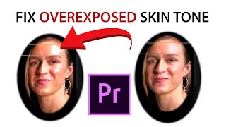 How to FIX Overexposed Skin Tone  Premiere Pro 2023 [upl. by Jahdiel]