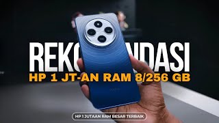 7 Rekomendasi HP 1 JUTAAN RAM 8256 GB TERBAIK 2024 SPEK DEWA [upl. by Tserrof]